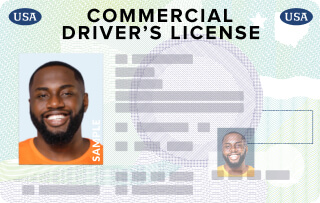 SD commercial driver's license